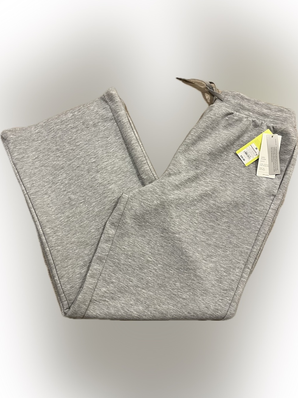 All in Motion Airy Sleek Wide Leg Pants Size M NWT Heathered Gray Women's